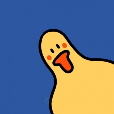 小黄鸭卡通头像可爱萌 高清好看的小黄鸭头像卡通头像图片