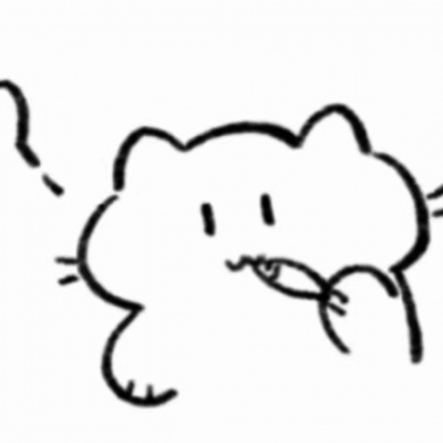 可爱简单卡通猫咪头像图片