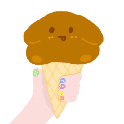 冰淇淋头像可爱卡通