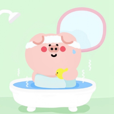 可爱小猪头像萌萌哒 高清肉嘟嘟的卡通小猪头像图片