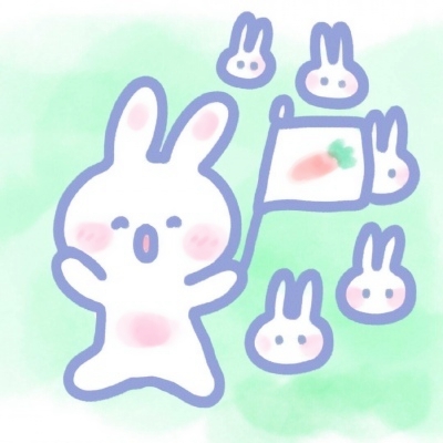 可爱小兔子卡通头像