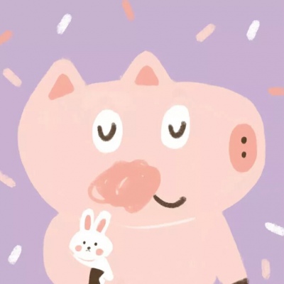 微信可爱猪猪卡通头像