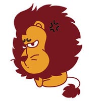 可爱的小狮子的头像图片卡通的
