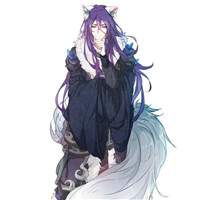 李白千年之狐帅气头像-好看的李白千年狐头像图片