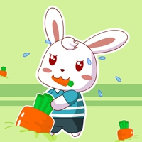 兔子卡通头像可爱萌,几十张好看的可爱软萌小兔子头像图片
