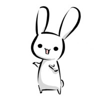 可爱兔子头像卡通图片,高清好看的呆萌可爱兔子头像卡通图片