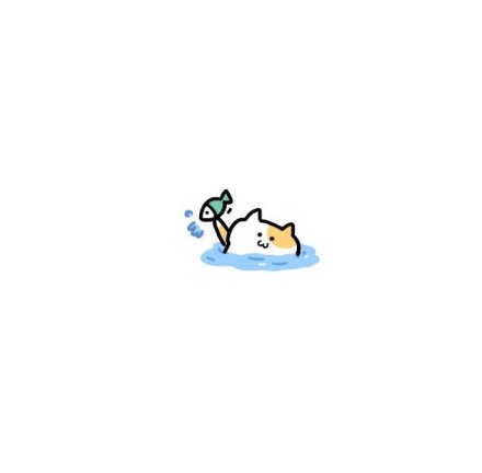 高清可爱的小宠物卡通动漫潜水头像图片