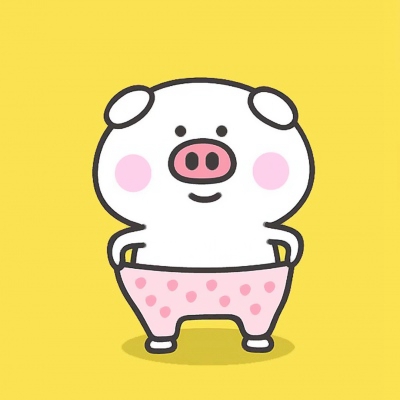 猪猪头像萌萌的图片 高清超萌的动漫猪猪头像可爱图片