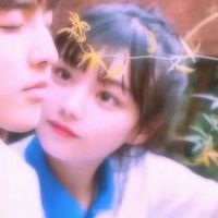 疼你+眷你=爱你的平方 校园情侣头像校服