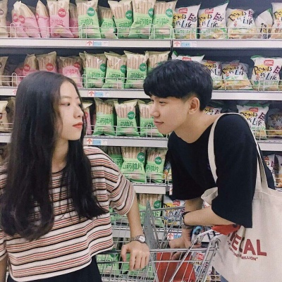 唯美小清新真人情侣头像图片，总能感受到你的在乎