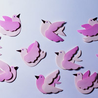 剪纸艺术群头像_小学生剪纸贴画图片大全