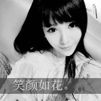 黑白伤感女生头像