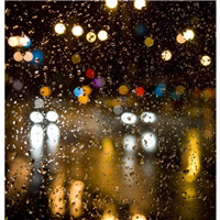 微信头像雨滴 玻璃上唯美的雨滴伤感头像图片