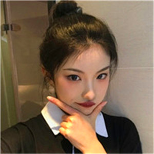 丸子头女生头像,这个季节最适合丸子头了