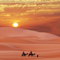 沙漠风景照片大全头像 高清好看的沙漠图片唯美头像