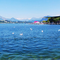 瑞士游玩极美风景QQ头像图片大全