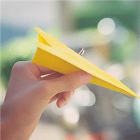 纸飞机唯美头像大全 好看的纸飞机唯美意境图片头像