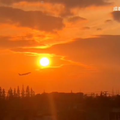 高清唯美的落日夕阳风景头像图片