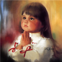 小孩祷告唯美图片头像