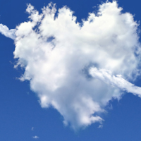 微信头像云朵图片爱心