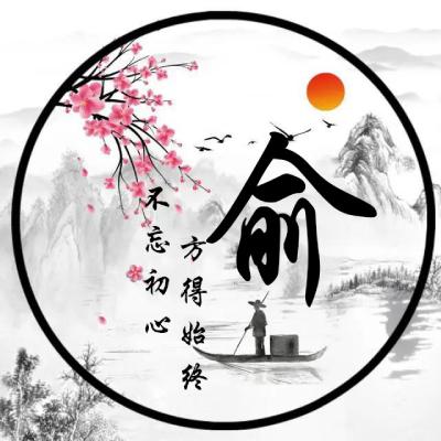 古风姓氏头像，本站原创不忘初心方得始终