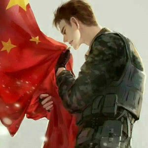 亲吻红旗超帅兵哥哥头像图片 向那些兵哥哥致敬