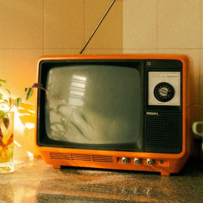 复古怀旧电视机头像图片