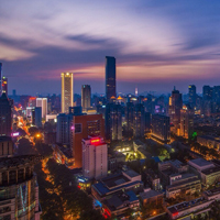 世界最美风景头像图片 迷人的城市夜景,南京城市风景图片