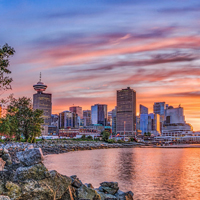 加拿大温哥华风景图片,最美的水上城市