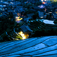 我们有家乡,我们的家园,广西龙脊梯田风景图片