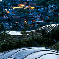 我们有家乡,我们的家园,广西龙脊梯田风景图片