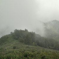 云里雾里大山风景头像图片,坨梁景区太美丽了