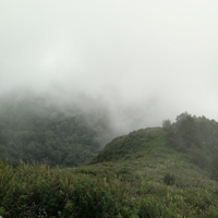 云里雾里大山风景头像图片,坨梁景区太美丽了