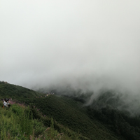 云里雾里大山风景头像图片,坨梁景区太美丽了