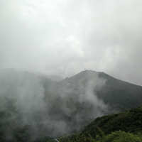 云里雾里大山风景头像图片,坨梁景区太美丽了