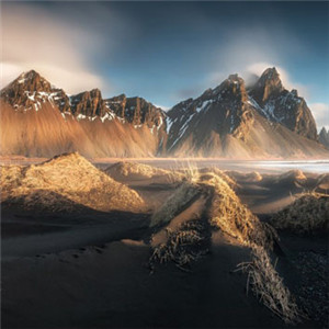 唯美冰岛自然风景高清图片 最美风景微信头像