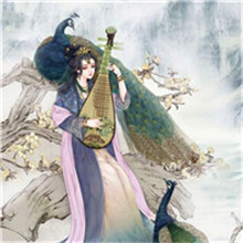 个性古风意境头像 喜欢阳光明媚的女子