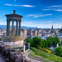 国外城市风景头像,苏格兰首都爱丁堡图片