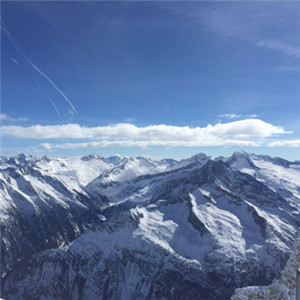 雪山风景做微信头像 秀丽的雪山图片