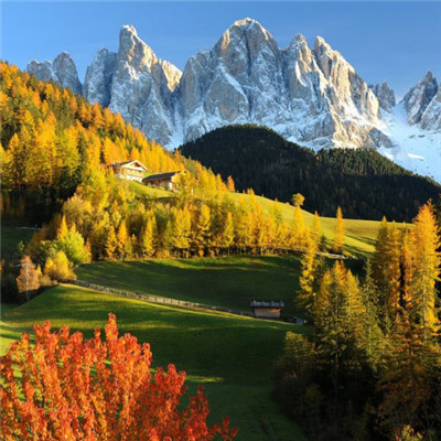 微信最吉利的好看头像，意大利白云石山自然风景图片