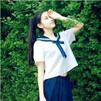 穿校服学生图片头像,最美校花清纯校服女生图片